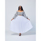 Pleated Skirt and Off shoulder Top Set