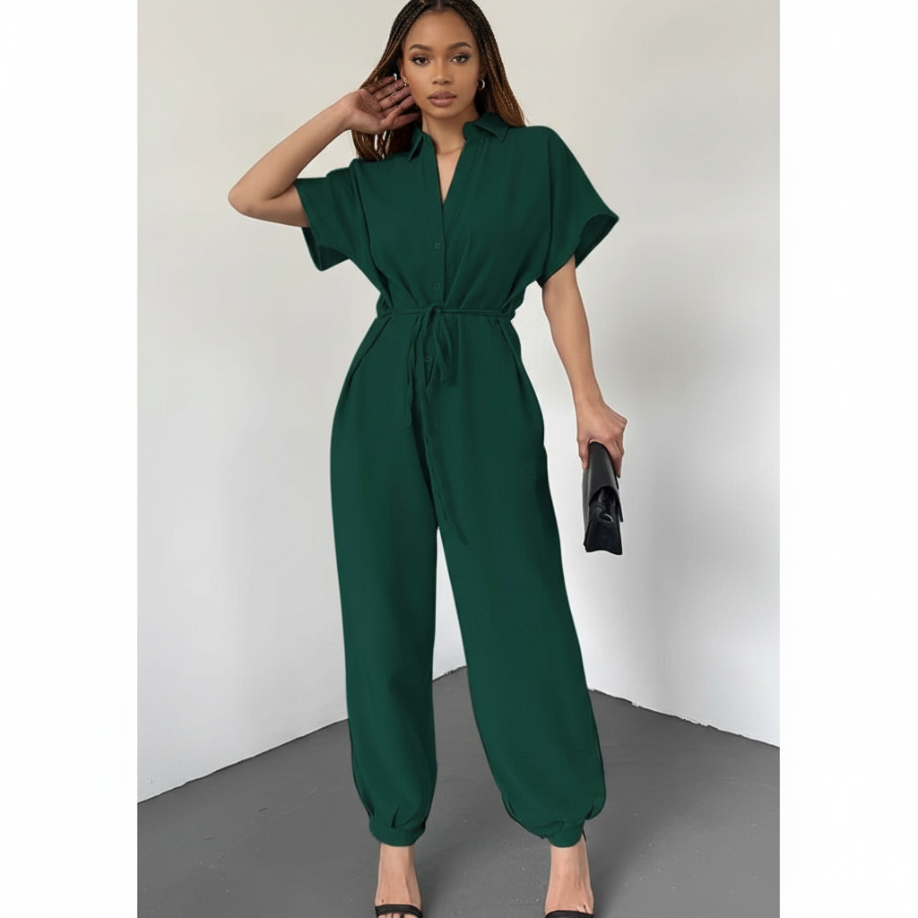 Vintage Sleeveless Jumpsuit