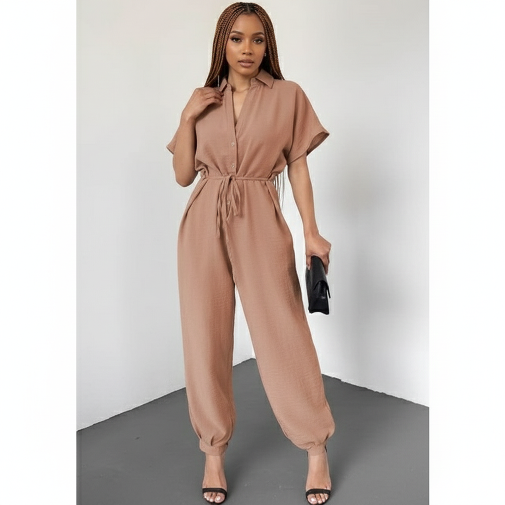 Vintage Sleeveless Jumpsuit