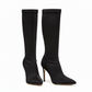 Stretch Mid-Calf Sock Boots