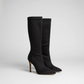 Stretch Mid-Calf Sock Boots