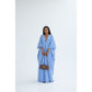 Striped Bubu Kaftan Maxi Dress