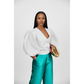 Vintage Lantern Sleeve Top