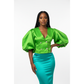 Vintage Lantern Sleeve Top