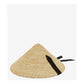 Conical Summer Wide Brim Straw Lace-up Straw Beach Hat