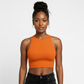 Sleeveless Solid Color Crop Top