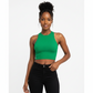 Sleeveless Solid Color Crop Top