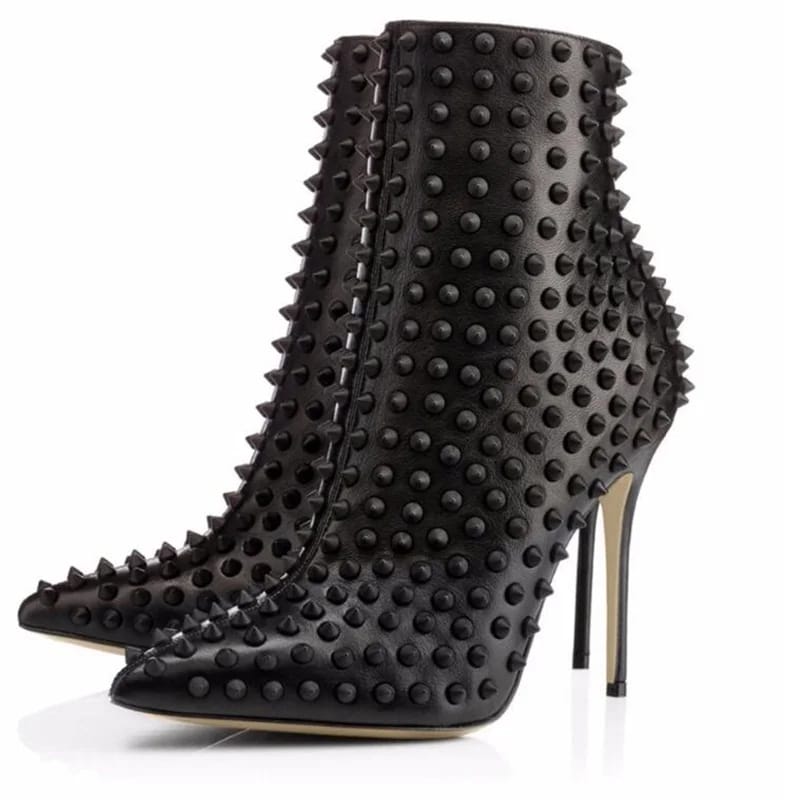 Vintage Thin Heel Boots