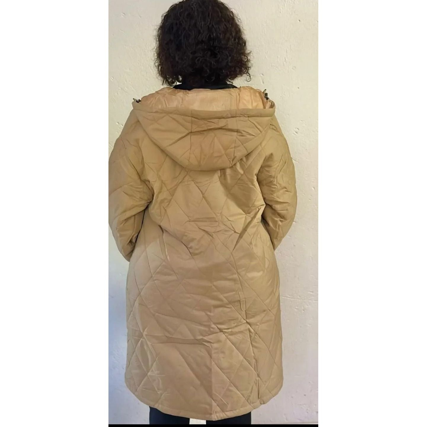 Vintage Long Hooded Coat