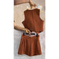 Tank Top and Short Pants Set