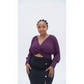 V Neck Mesh Blouse Cardigan Streetwear