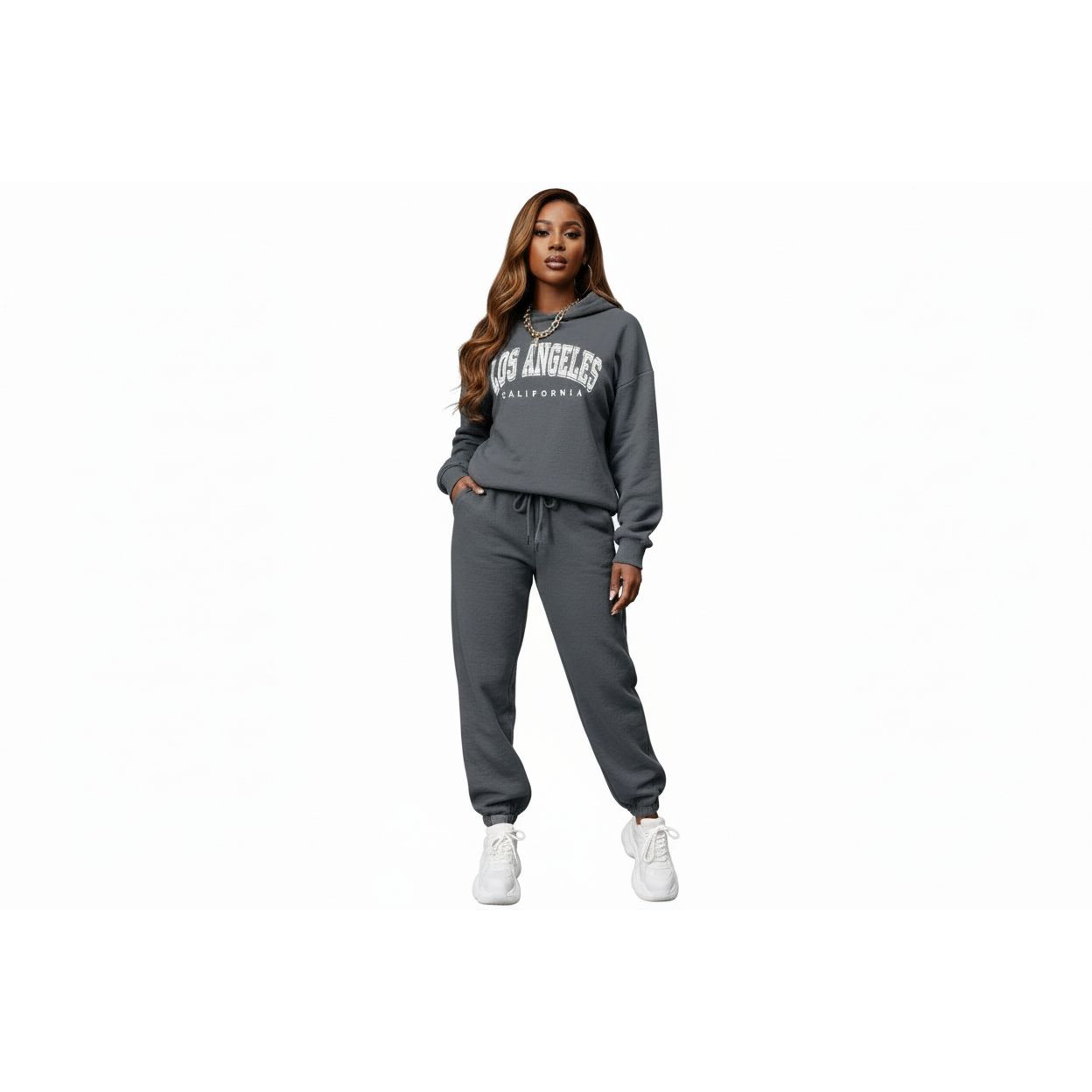 Los Angeles Swaggy Tracksuit Set