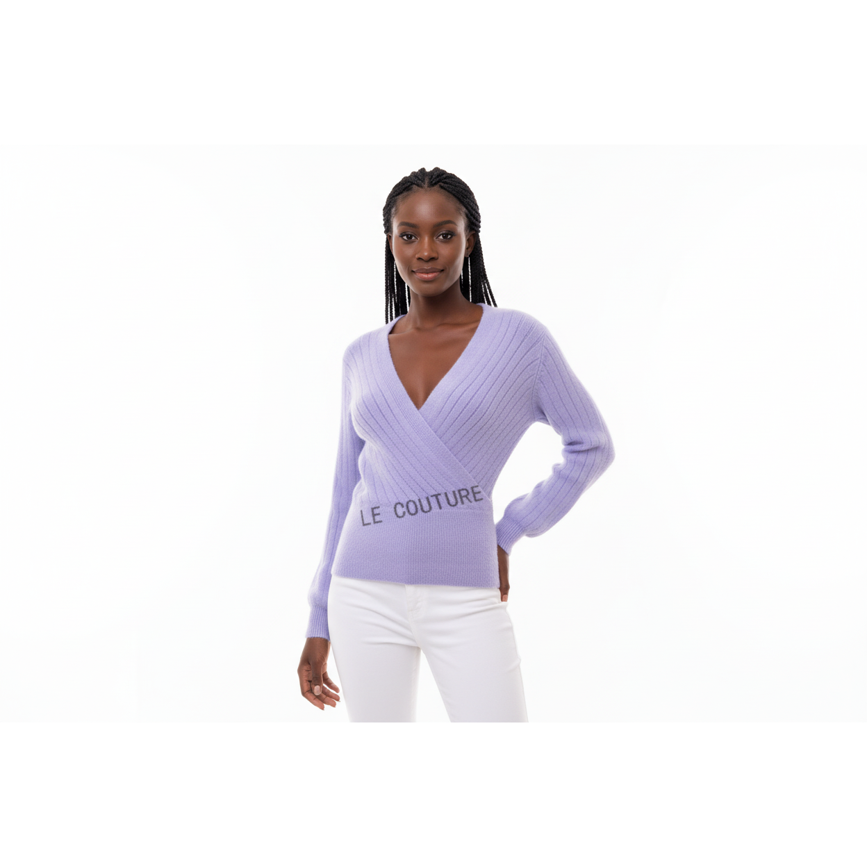 Sexy Knitted V-Neck Top