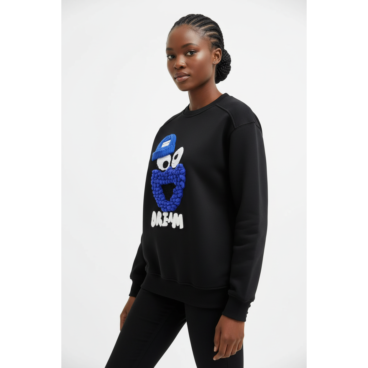Cartoon Print Long Sleeve Top