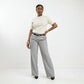 Women's Long Straight-Leg Trousers