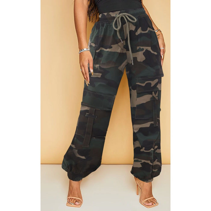 Sexy Camouflaged  Cargo Pants