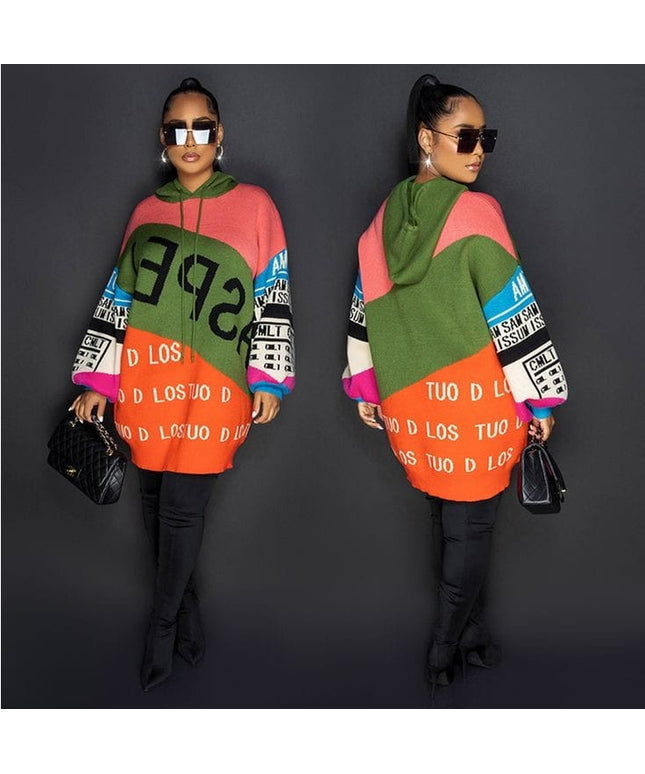 Plus Size Hooded Jersey