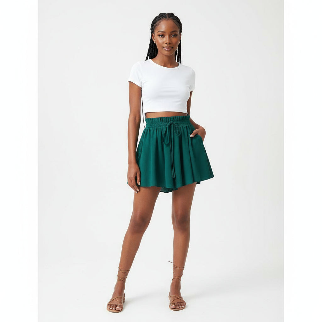 Short Pleated Mini dress