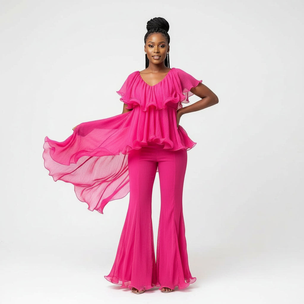 Ruffle 2 Pieces Set – YELLOW SUB TRADING
