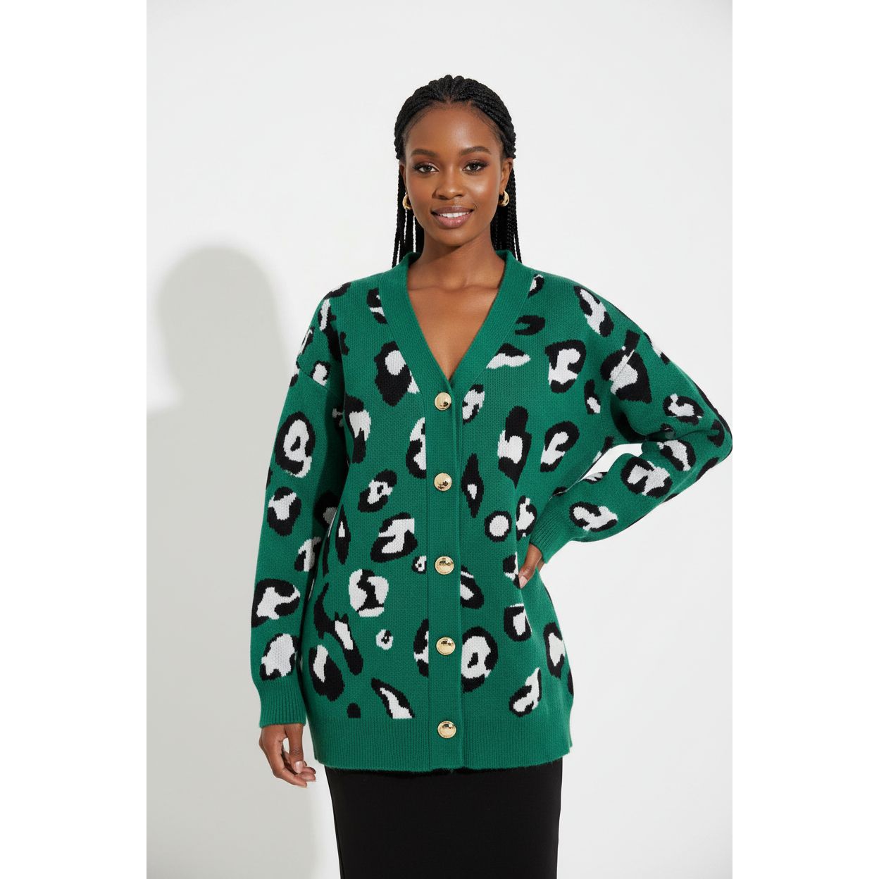 Over size winter Cardigan