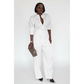 Smart Casual High-Waist Pleated Wide Leg Pants
