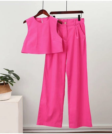 Yellow set ( palazzo pants and top) 1347 main image 1