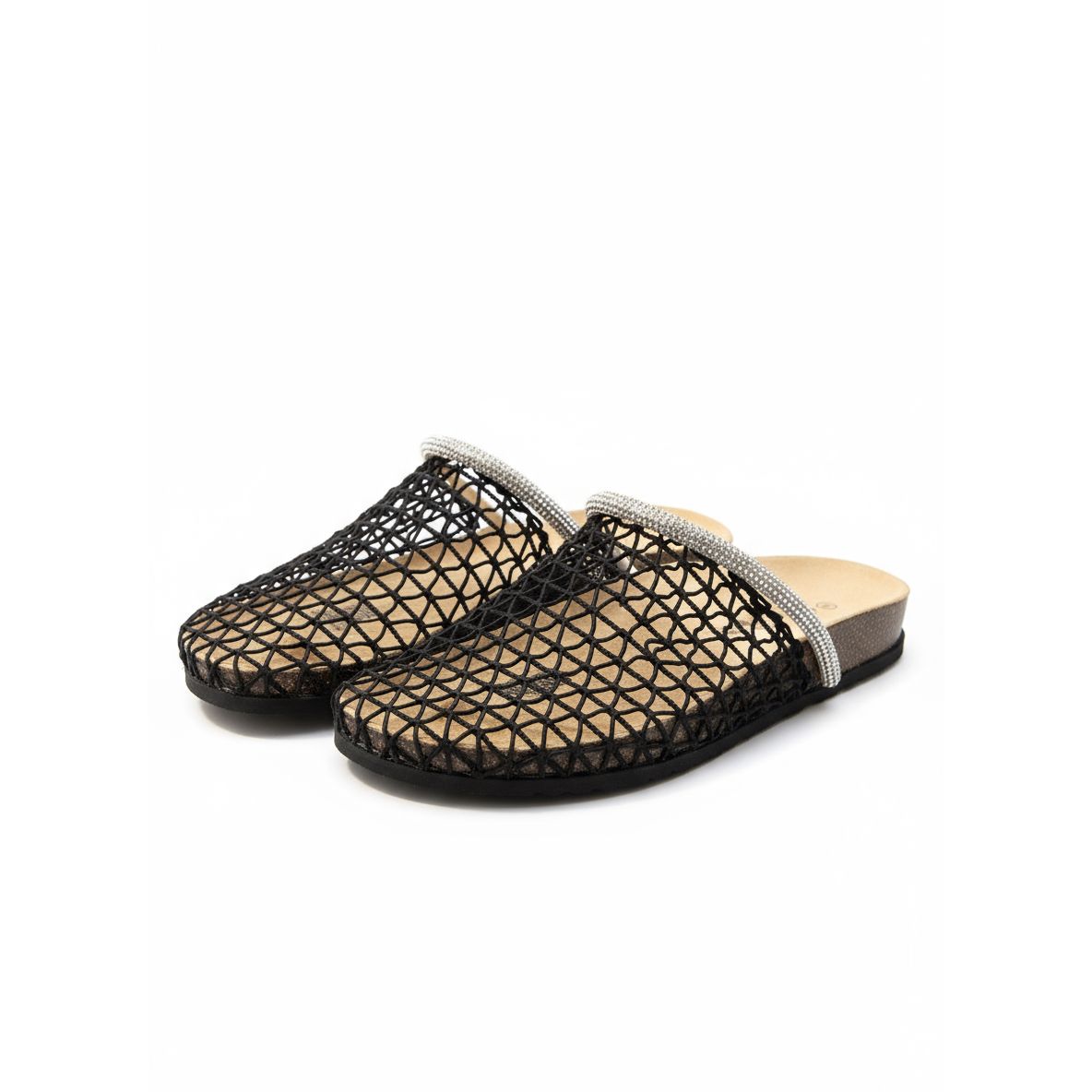 Women's mesh slide sandals