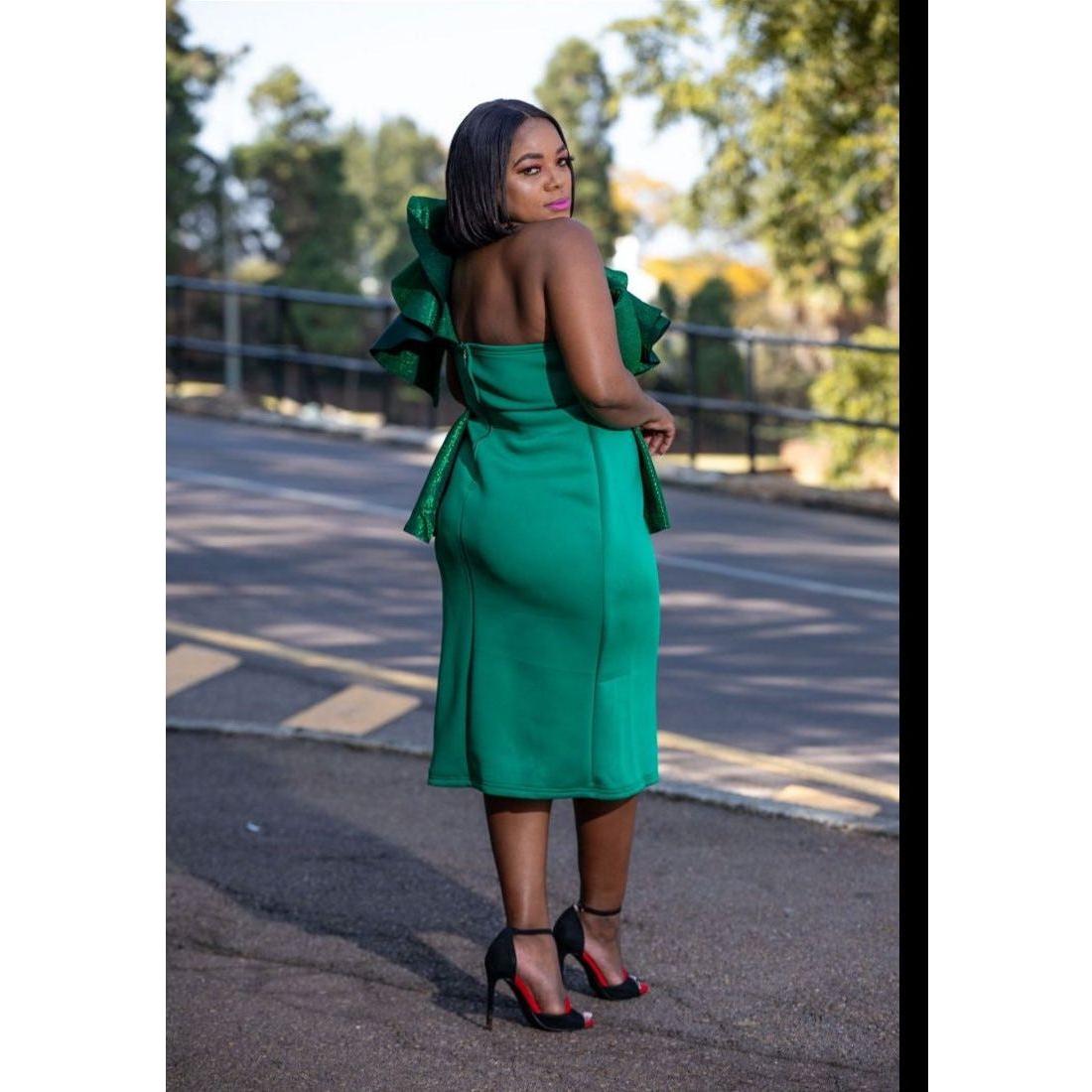 Layerd Off Shoulder Dress