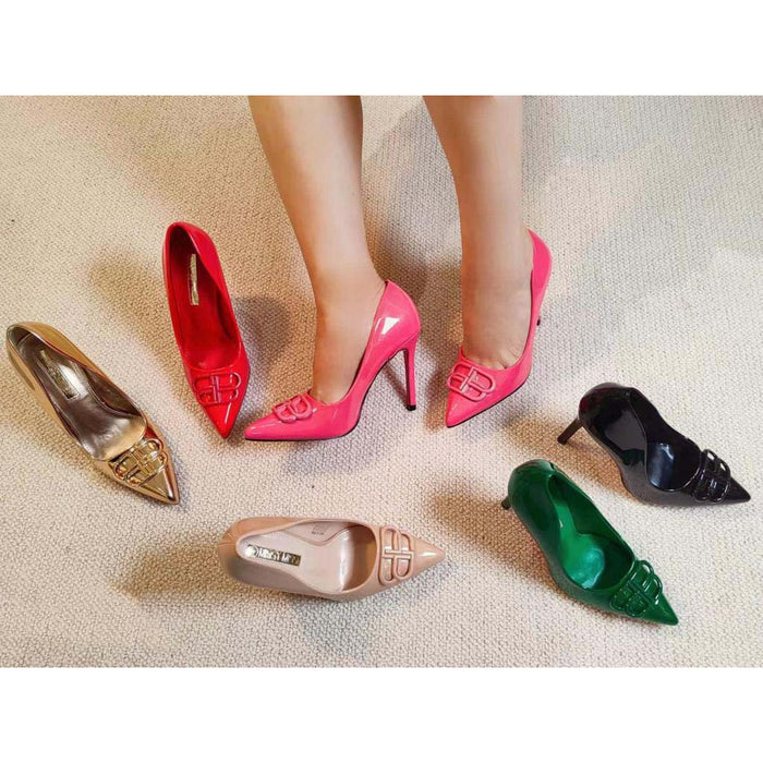 Stiletto Boss Solid Color Heel — YELLOW SUB TRADING