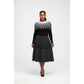 Vintage Knitted Top and Skirt Set
