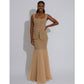 Ladies Single-Breasted Waistcoat & Pleated Fishtail Skirt