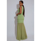 Ladies Single-Breasted Waistcoat & Pleated Fishtail Skirt