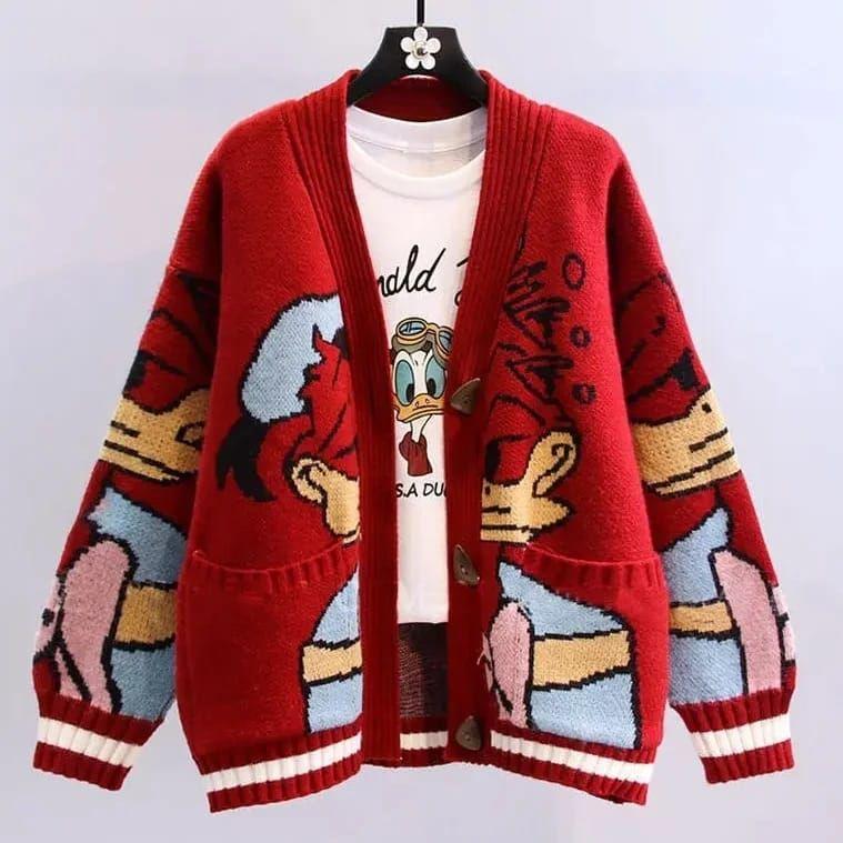 Vintage Knitted Long Sleeve Top