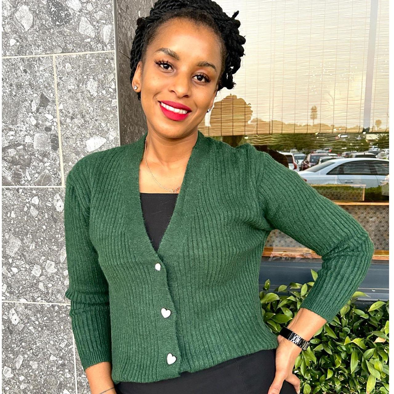 Long Sleeve V-Neck Top