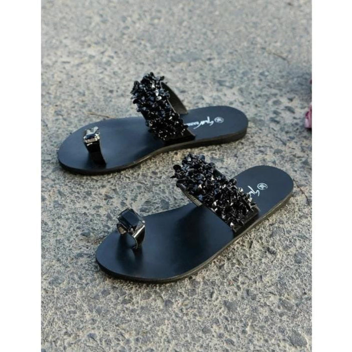 Cristal Flat Ladies sandals