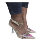 Chain Strap Transparent High Heel
