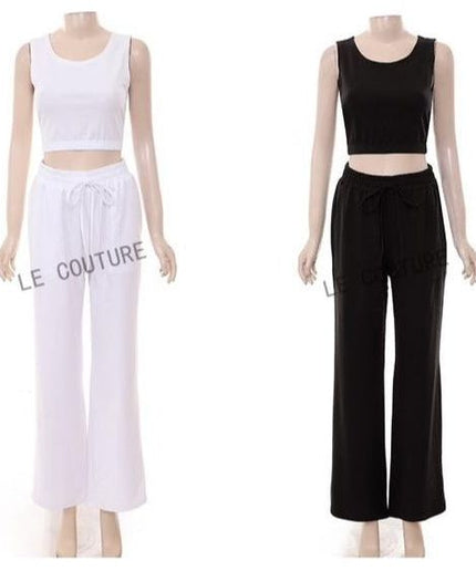 Sexy Sleeveless Top And Pant Set