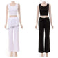 Sexy Sleeveless Top And Pant Set