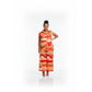 Vintage Buttoned Sleeveless Top and Pant Set