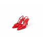 Exotic Slingback Heel Shoes