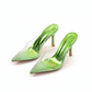 Transparent Rhinestone Heel
