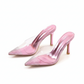 Transparent Rhinestone Heel