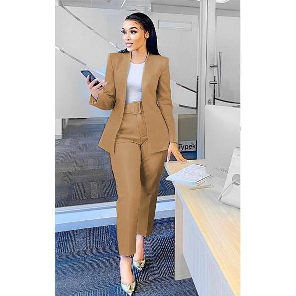 Vintage Solid Color Formal Set