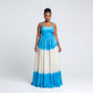 Corset Style Long Tie-Dye Maxi Dress