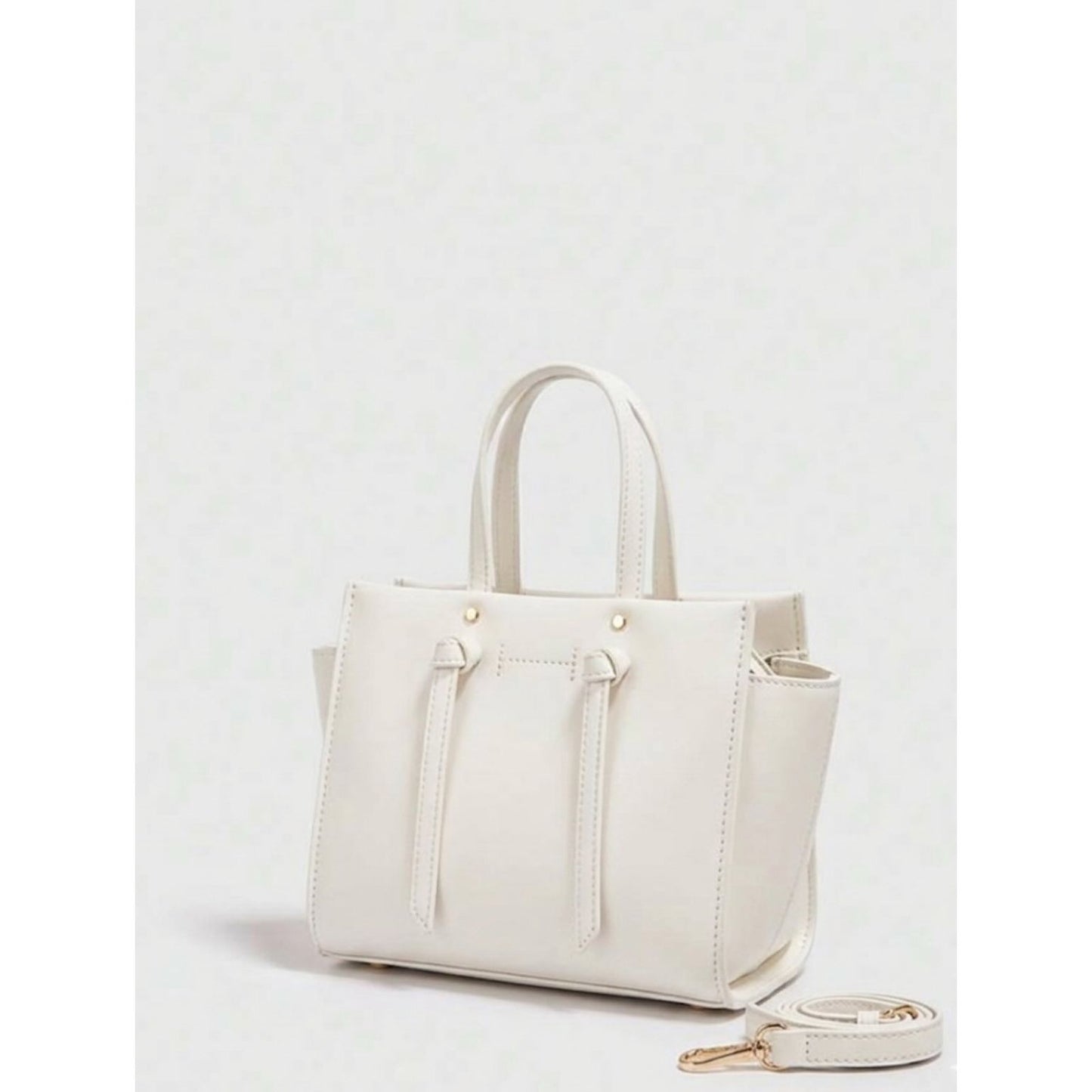 Elegant Top Handle Mini Bag with Shoulder Strap