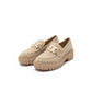 Sweat Chunky Loafer Penny Casual Fashion Shoes.