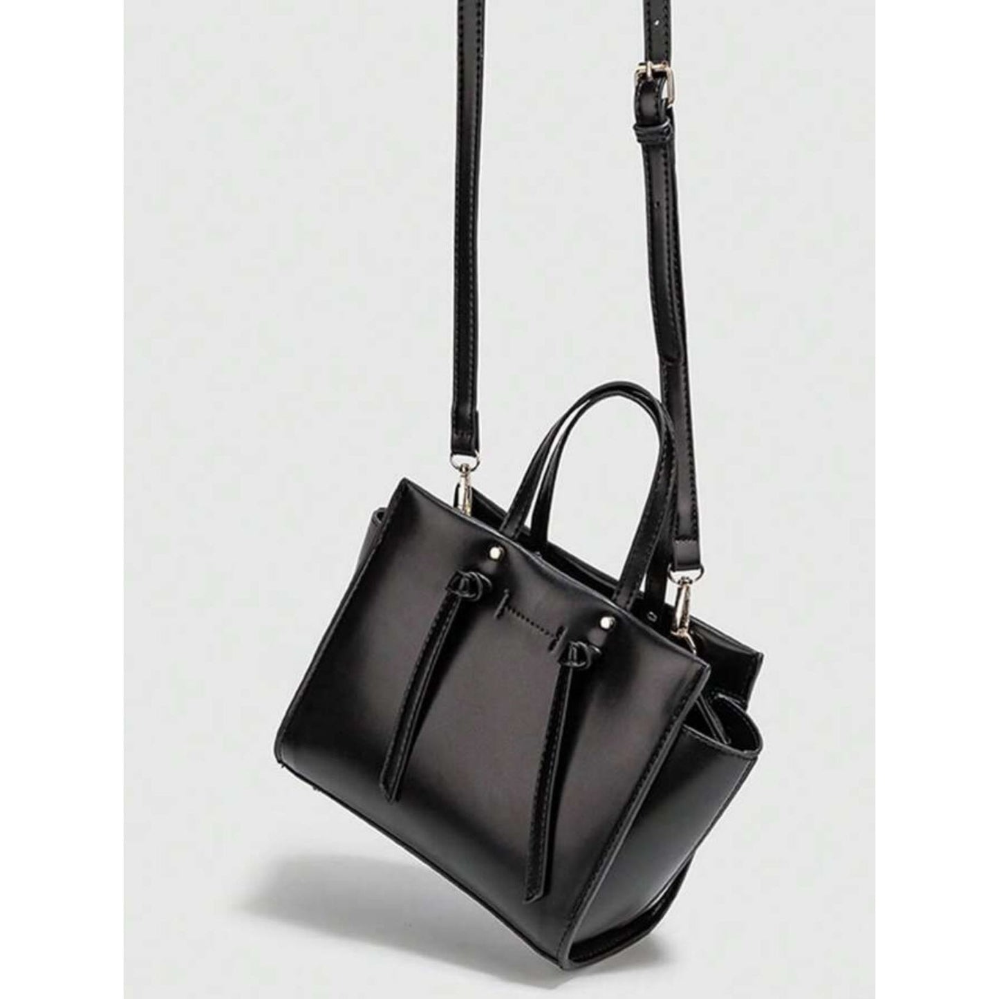 Elegant Top Handle Mini Bag with Shoulder Strap