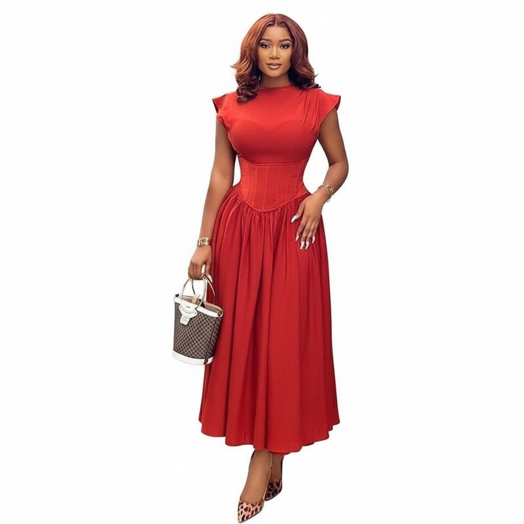 Corset Sleeveless Dress