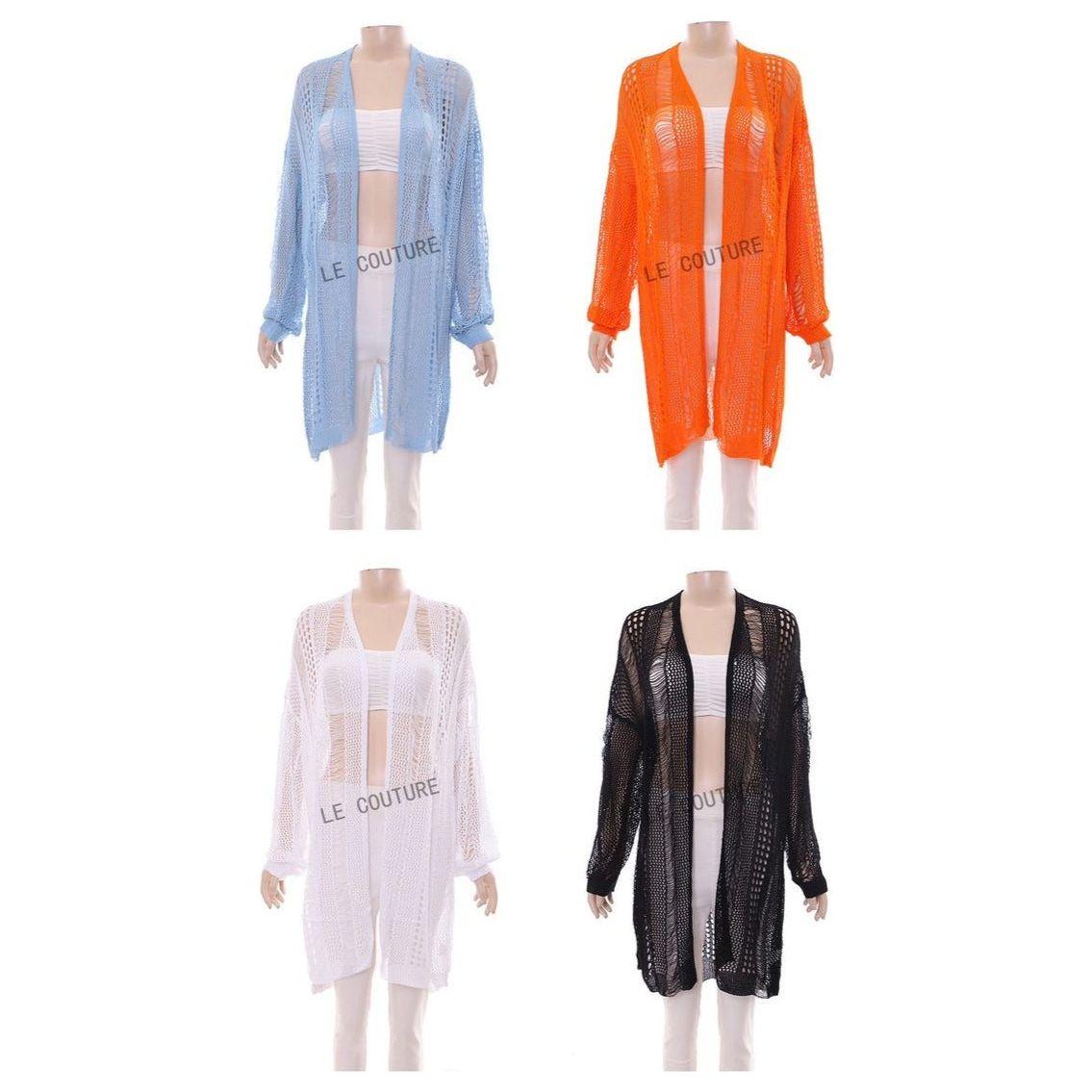 Knitted  Cover-Up Top