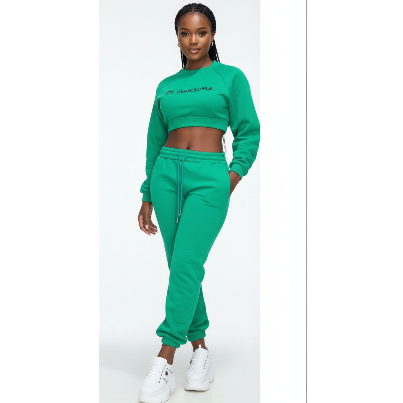 Sport Wear Tracksuit Set